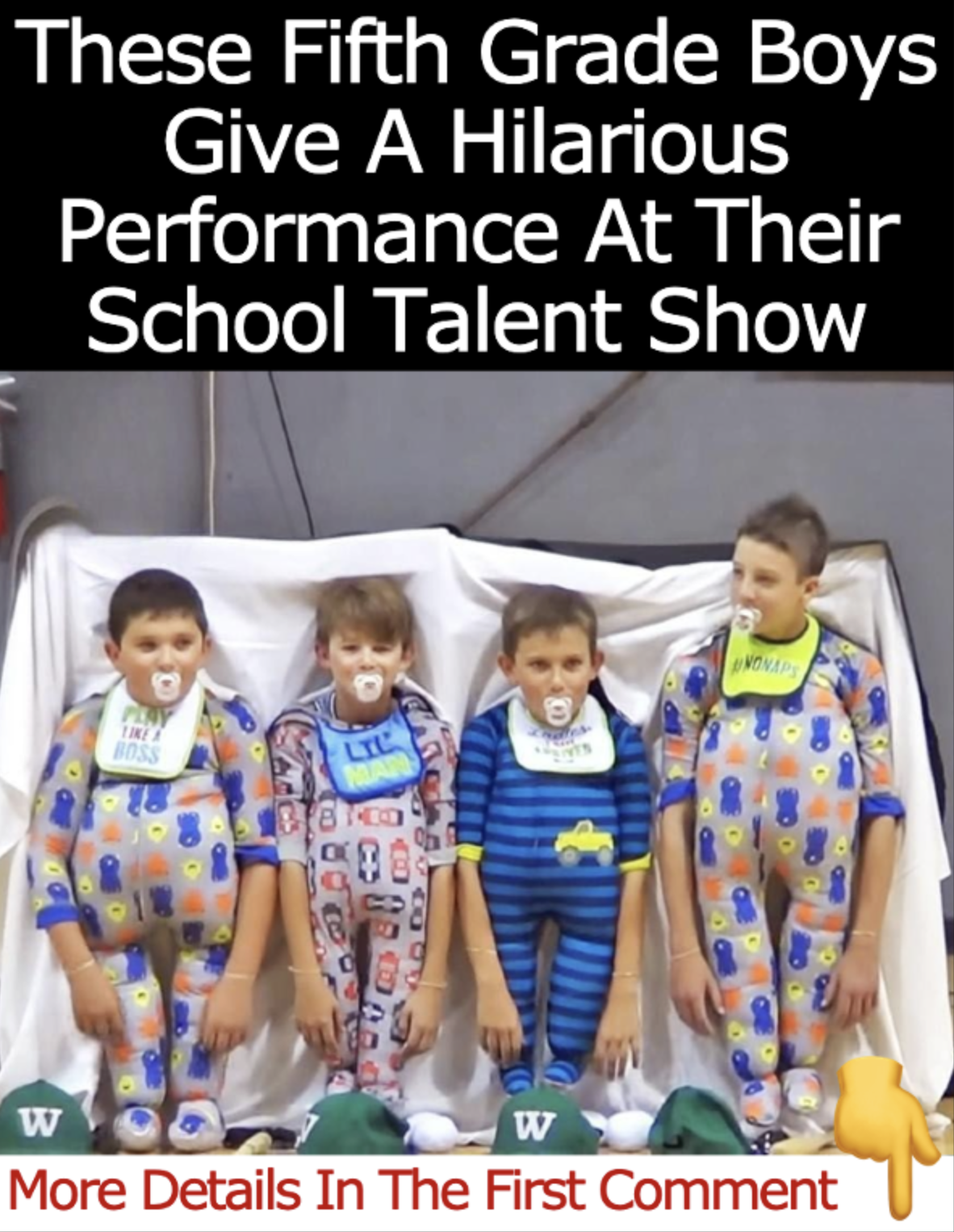 These Fifth Grade Boys Give A Hilarious Performance At Their School Talent Show