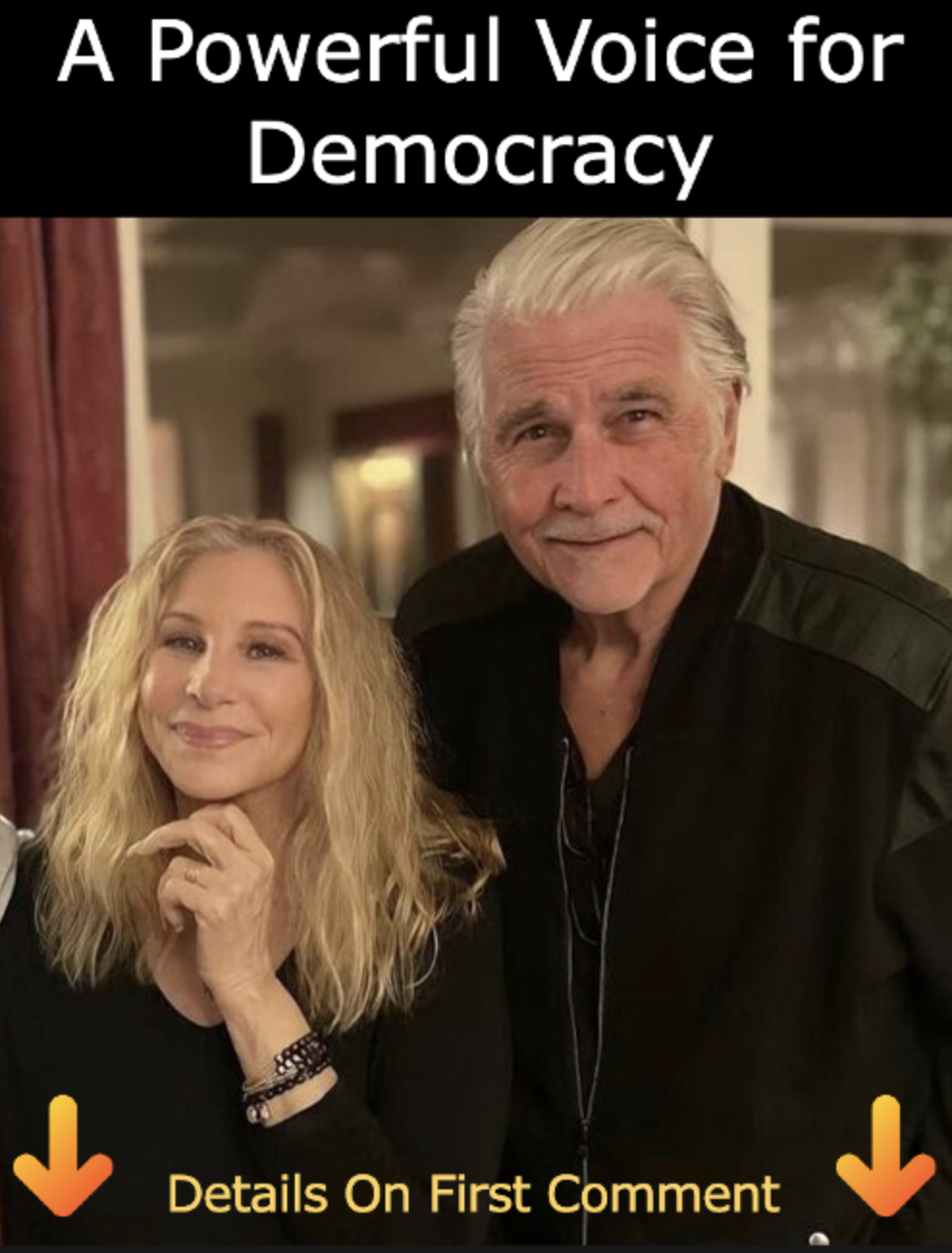 Barbra Streisand: A Powerful Voice for Democracy