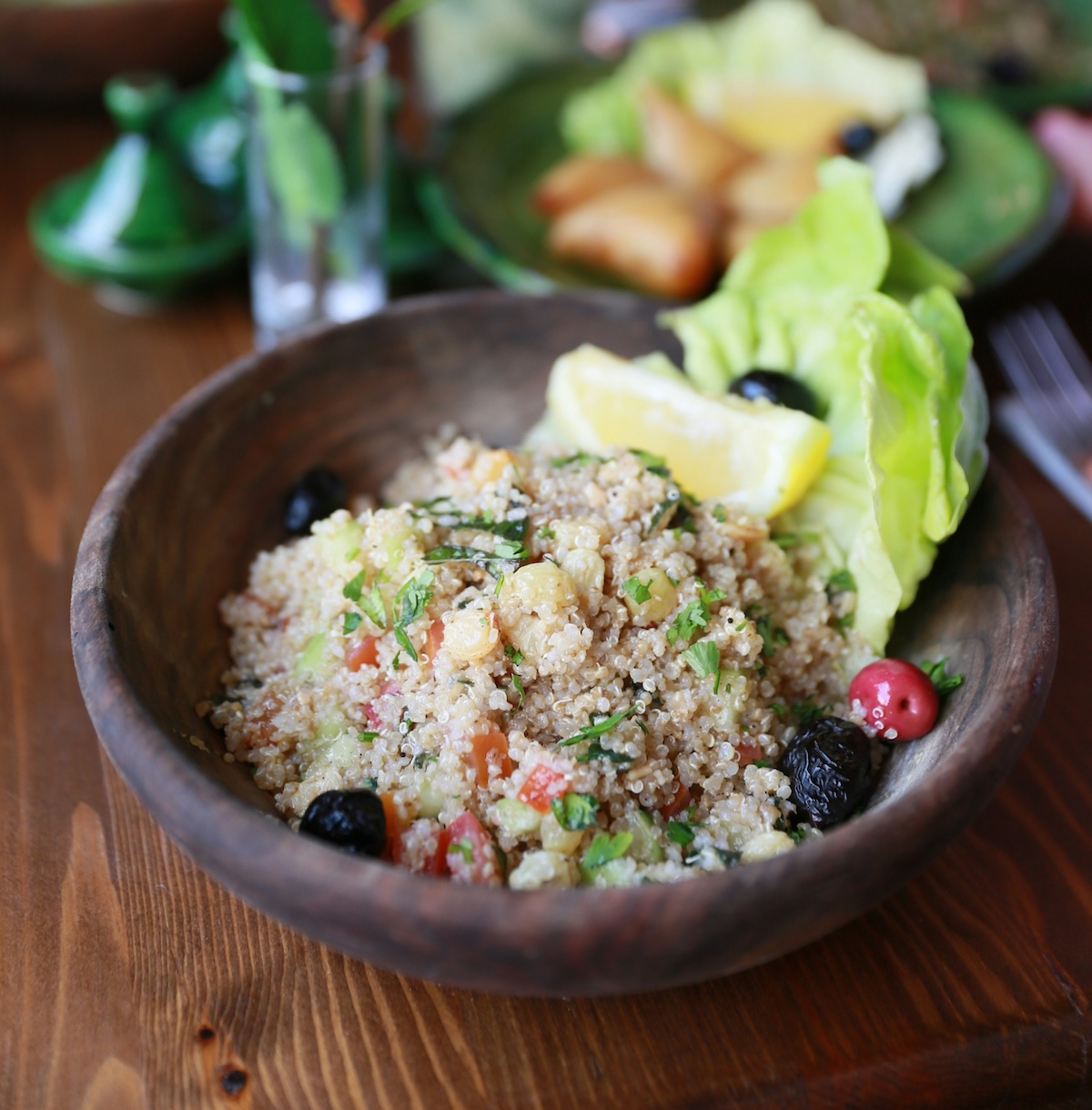 Vegetarian Quinoa Tabbouleh (Gluten-Free)