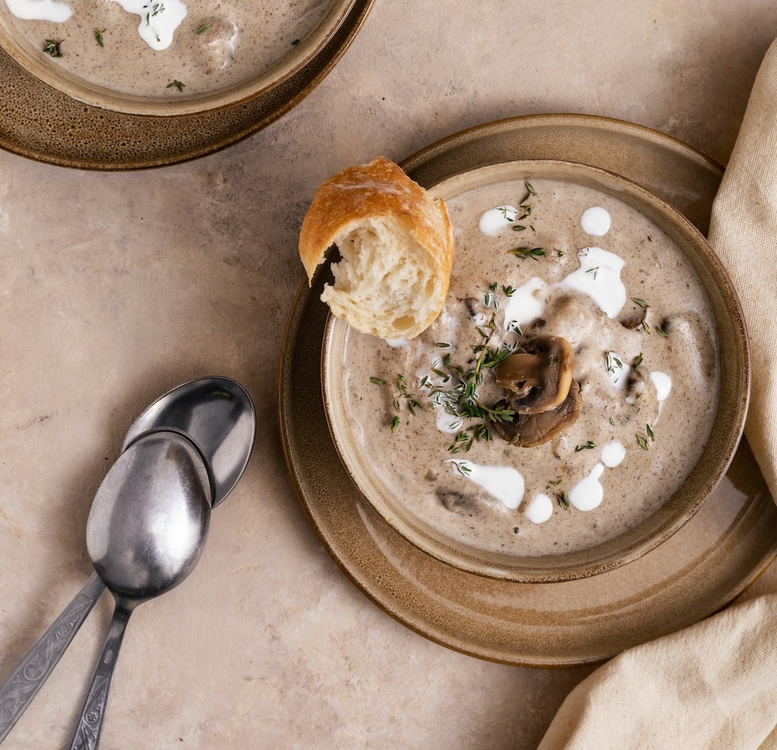 Gluten-Free Mushroom soup