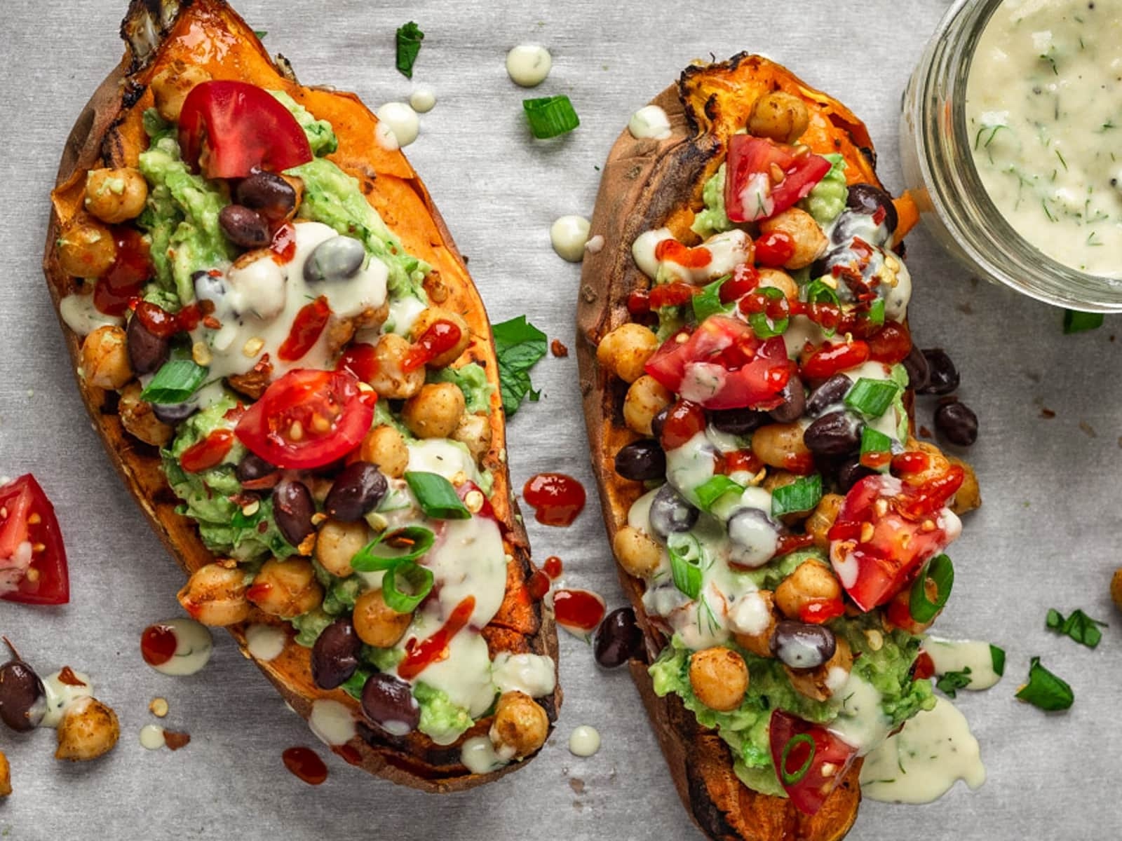 Stuffed Sweet Potatoes