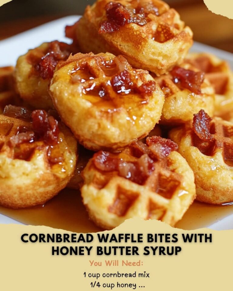 Cornbread_Waffle_Bites_with_Honey_Butter_Syrup-2