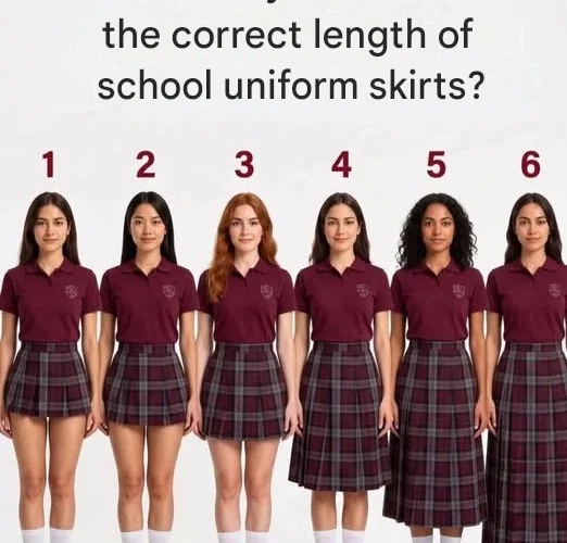 What Do You Think Is the Right Length for School Uniform Skirts? What Do You Think Is the Right Length for School Uniform Skirts?