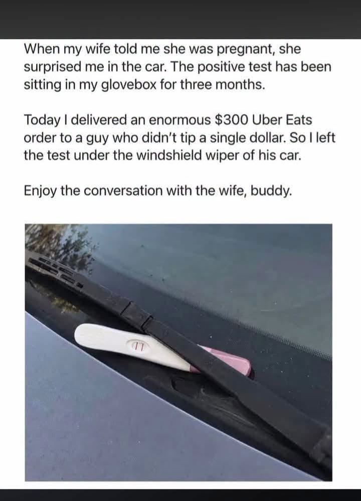 Delivery Driver Tips Customer $0, Receives Unexpected Plot Twist in Return Delivery Driver Tips Customer $0, Receives Unexpected Plot Twist in Return