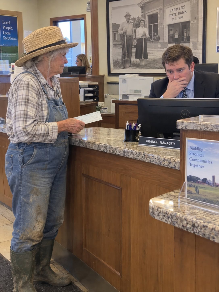 The Bank Manager Refused to Cash My $40 Check Because of How I Looked, Then I Asked Him to Pull Up Account 0001 The Bank Manager Refused to Cash My $40 Check Because of How I Looked, Then I Asked Him to Pull Up Account 0001