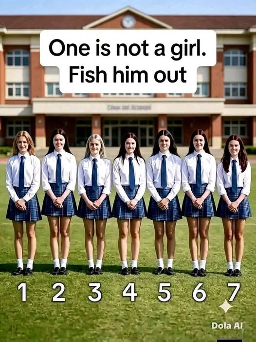 One of These Seven Students Is Not a Girl One of These Seven Students Is Not a Girl