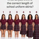 What Do You Think Is the Right Length for School Uniform Skirts?