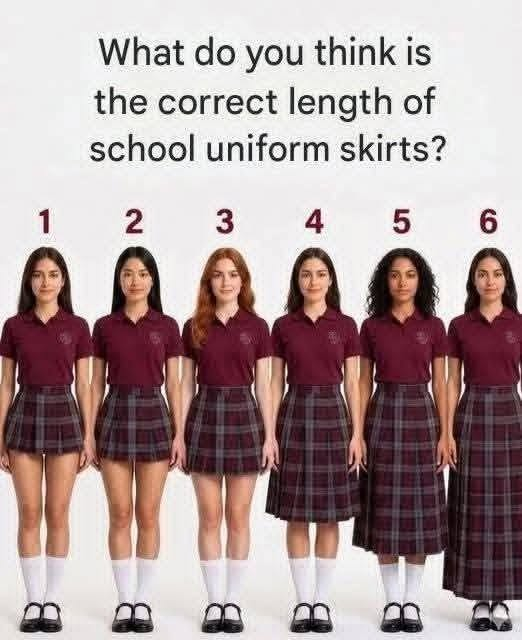 What Do You Think Is the Right Length for School Uniform Skirts? What Do You Think Is the Right Length for School Uniform Skirts?