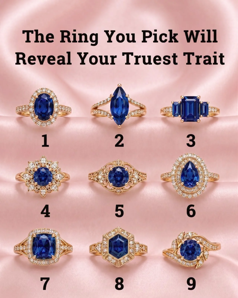 The Ring You Pick Will Reveal Your Truest Trait The Ring You Pick Will Reveal Your Truest Trait