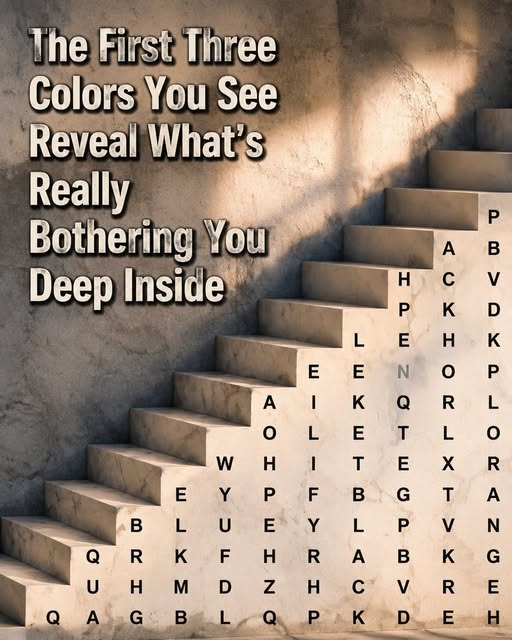 The First Three Colors You See Reveals What’s Really Bothering You Deep Inside